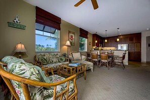 Apartment, 3 Bedrooms | Living area