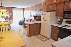 Condo, 2 Bedrooms | Private kitchen | Fridge, microwave, coffee/tea maker - Shore Drive Quarters (Myrtle Beach)