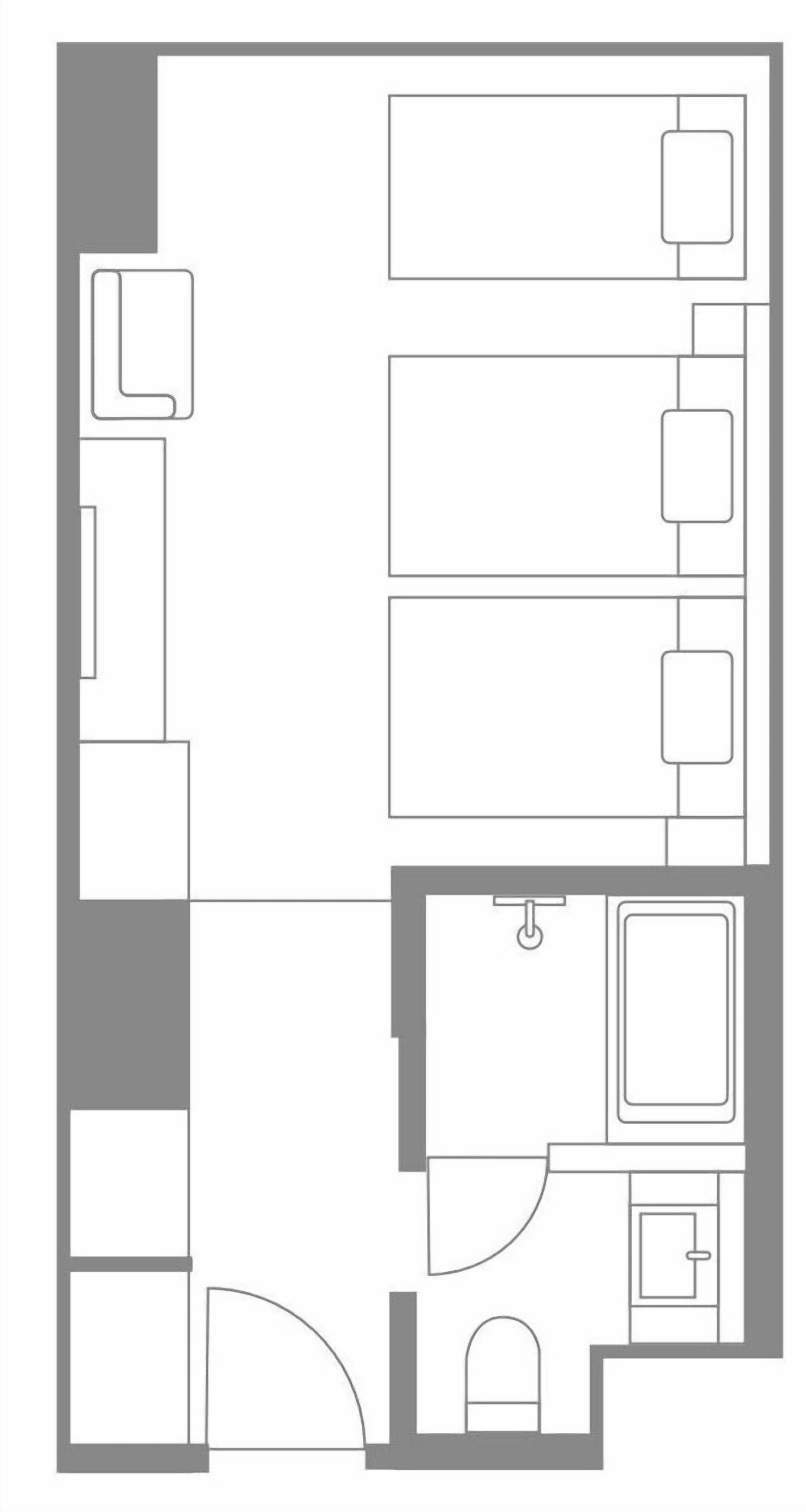 deluxe room, 2 single beds (1 extra bed) | premium bedding, down duvets, in-room safe, individually decorated