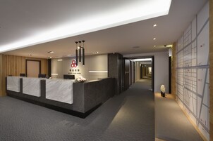 Zona de estar del vestíbulo