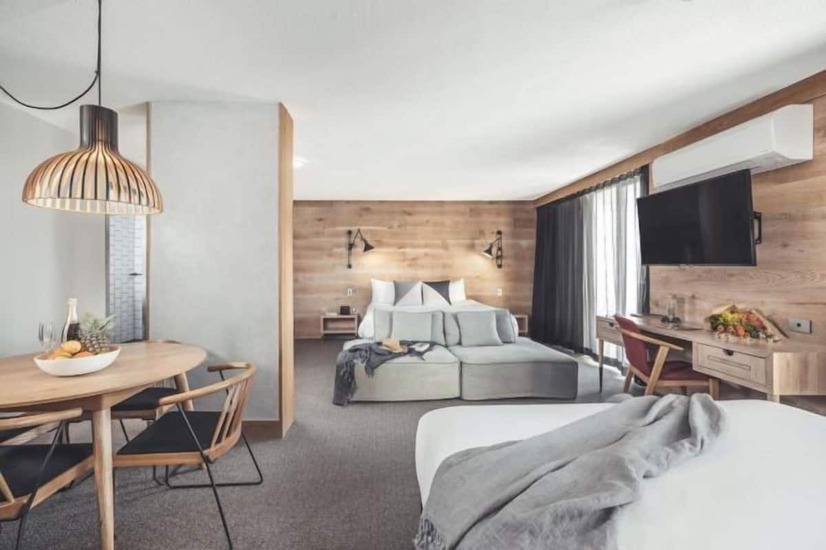 1 camera, biancheria da letto di alta qualità, una cassaforte in camera