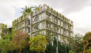 Façade de l’hébergement