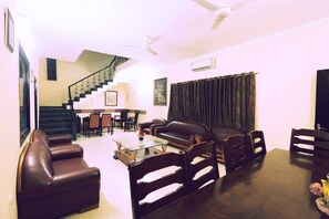 Exclusive House, Accessible, City View | Living area | Flat-screen TV - Kridha Residency (Mathura)