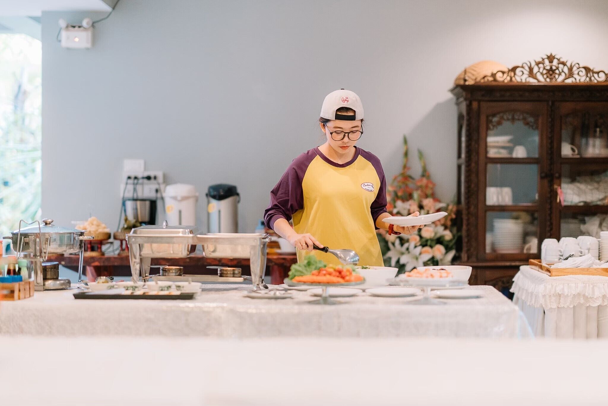 daily english breakfast for a fee