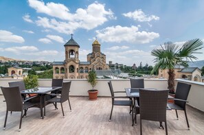 Vue depuis l’hébergement