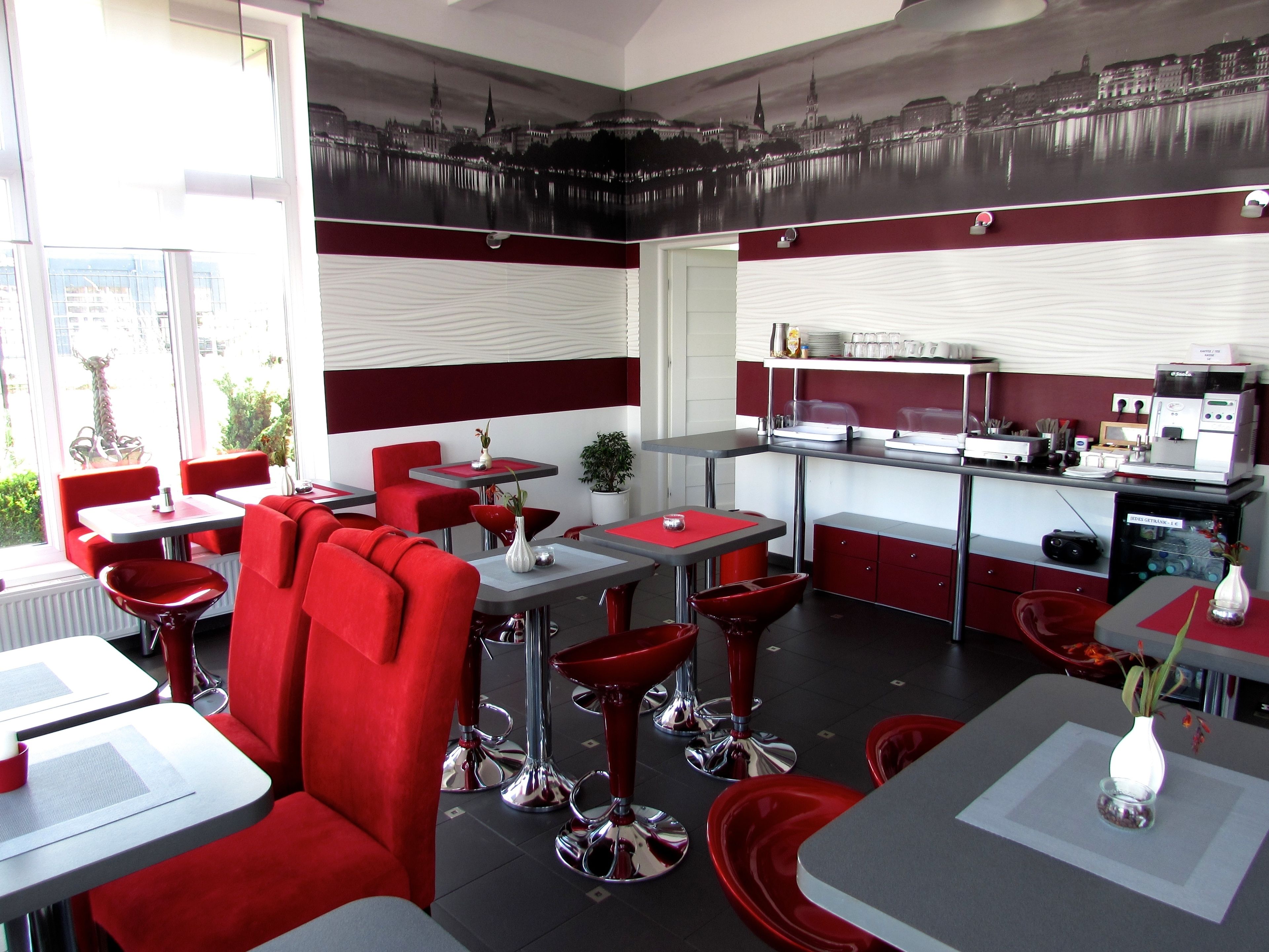 Daily buffet breakfast (EUR 8 per person)