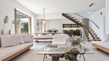 40-Zoll-Flachbildfernseher mit Satellitenempfang, LCD-Fernseher, Kamin