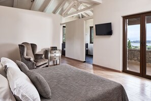 Vila, 3 quartos, piscina particular | 3 quartos, roupas de cama de algodão egípcio