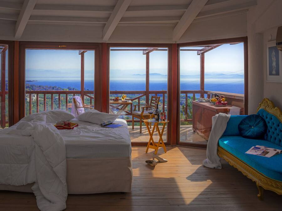 Deluxe Room, 1 King Bed, Sea View | View from room