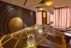 Couples treatment rooms, sauna, hot tub, steam room, Turkish bath - Marxal Resort & SPA (Sheki)