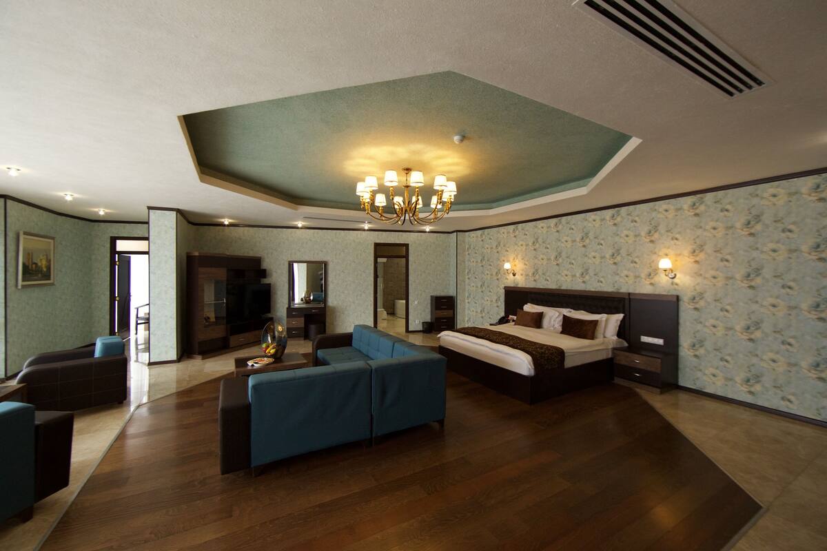 minibar, in-room safe, desk, iron/ironing board