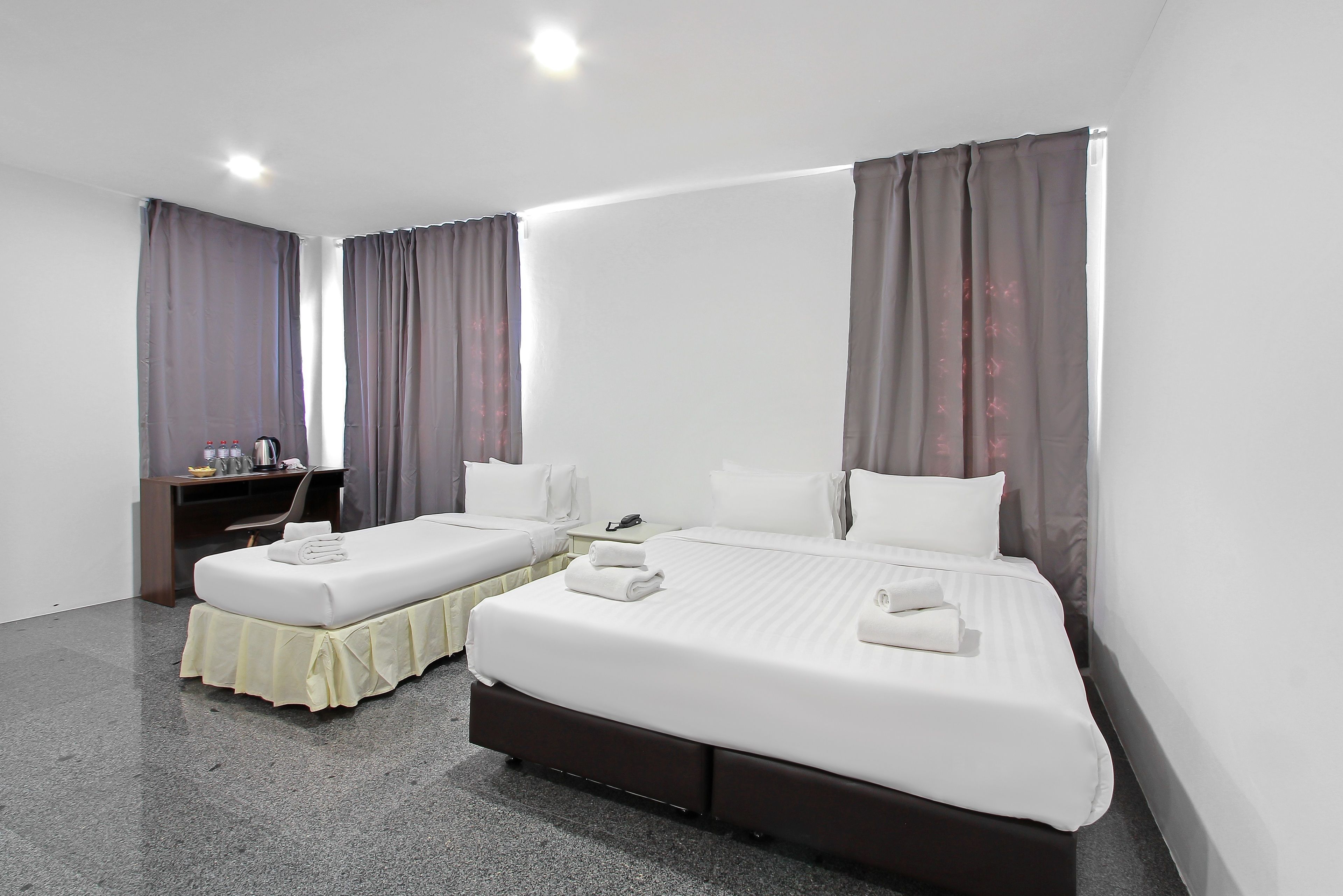 premier triple room | in-room safe, desk, blackout curtains, free wifi