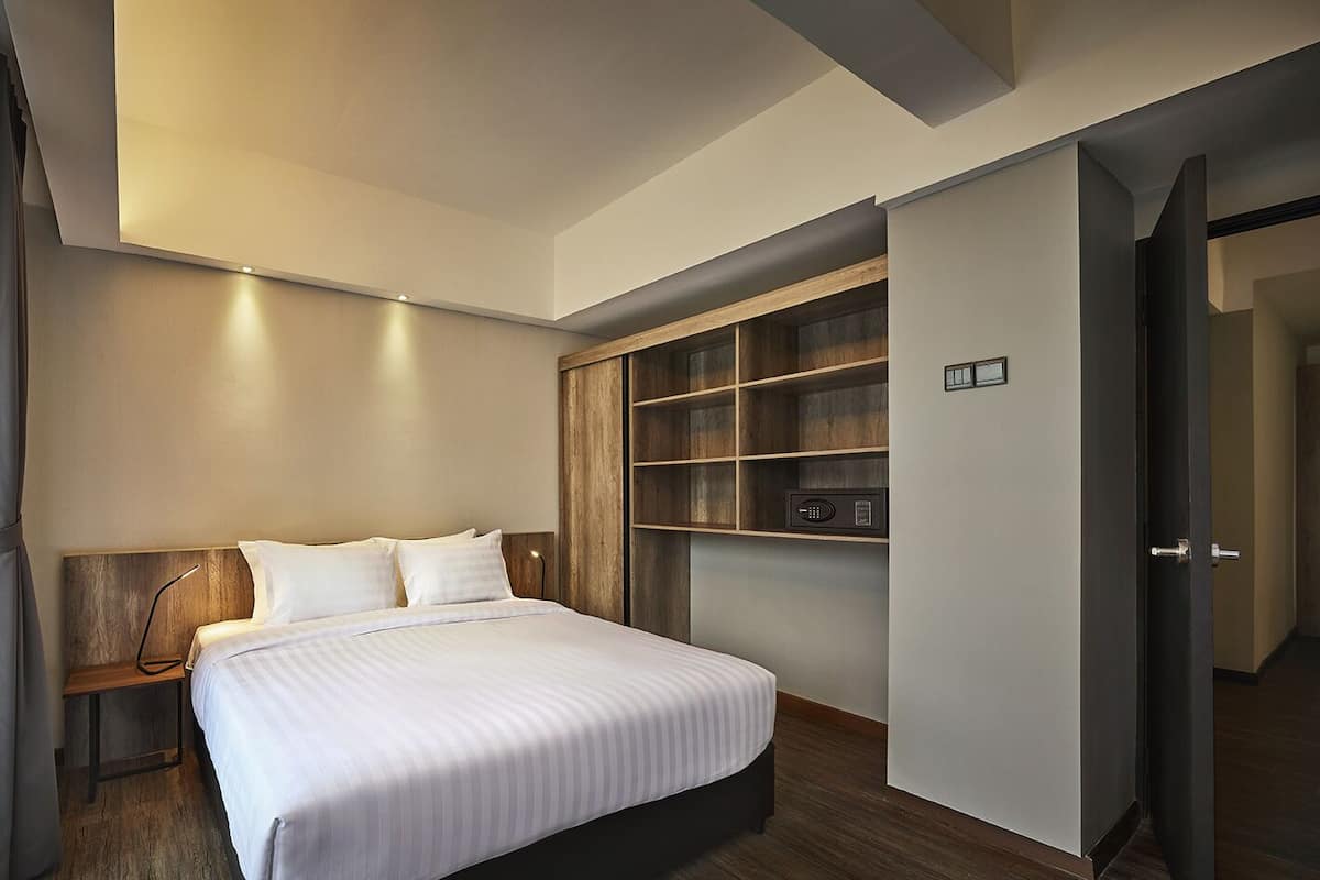 Standaard suite, 1 slaapkamer | 1 slaapkamer, een kluis op de kamer, individueel gemeubileerd