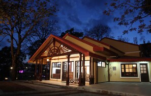 Front of property – evening/night