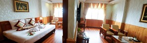 Minibar, escritorio, cortinas blackout y sistema de insonorización 