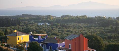 Blick von der Unterkunft