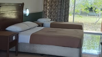Desk, iron/ironing board (on request), free WiFi