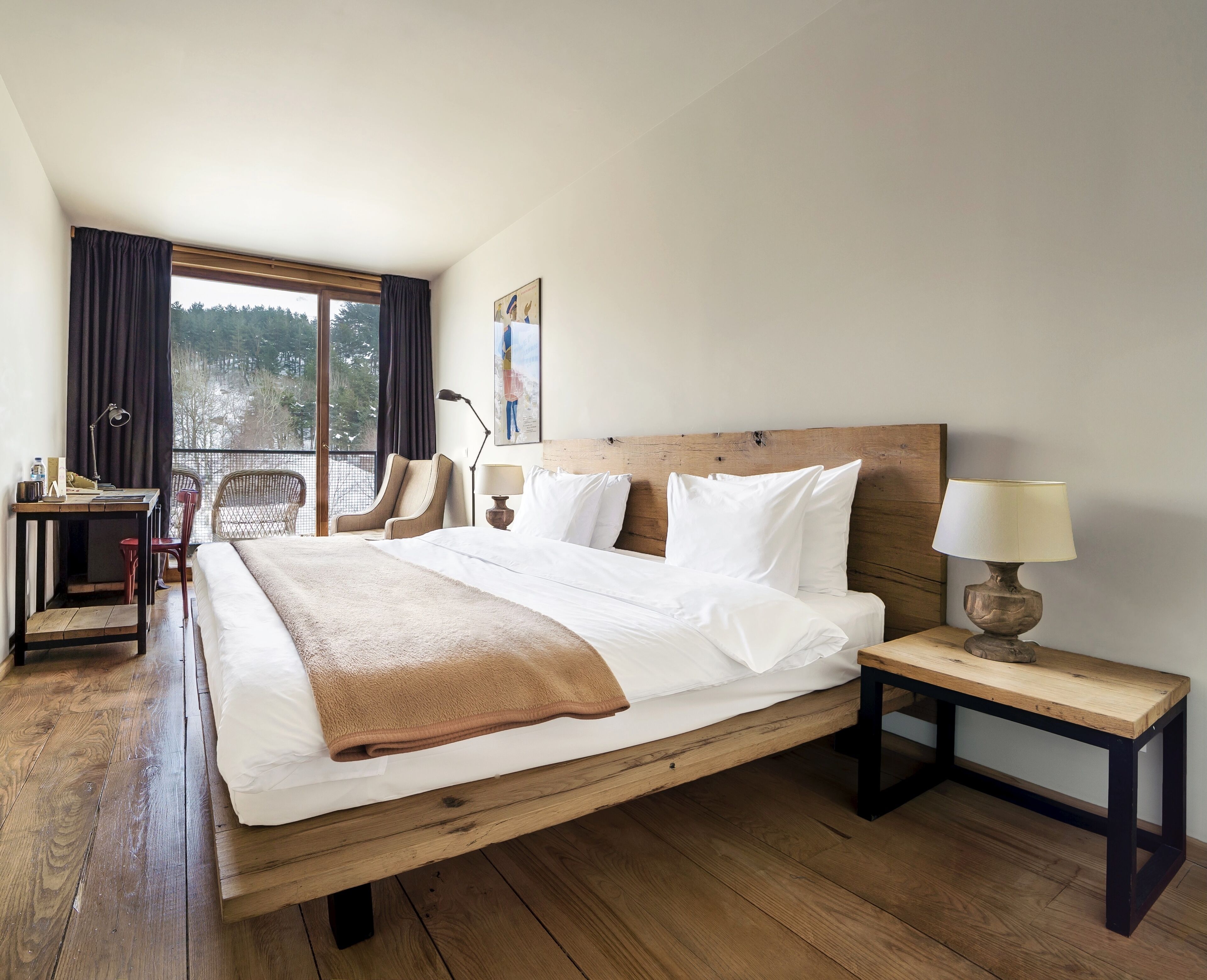 double room (forest view) | desk, rollaway beds, free wifi, bed sheets