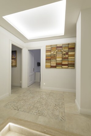 Interior entrance