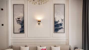 Sala de estar en el lobby