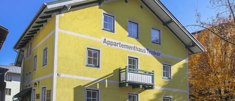 Voorkant van accommodatie