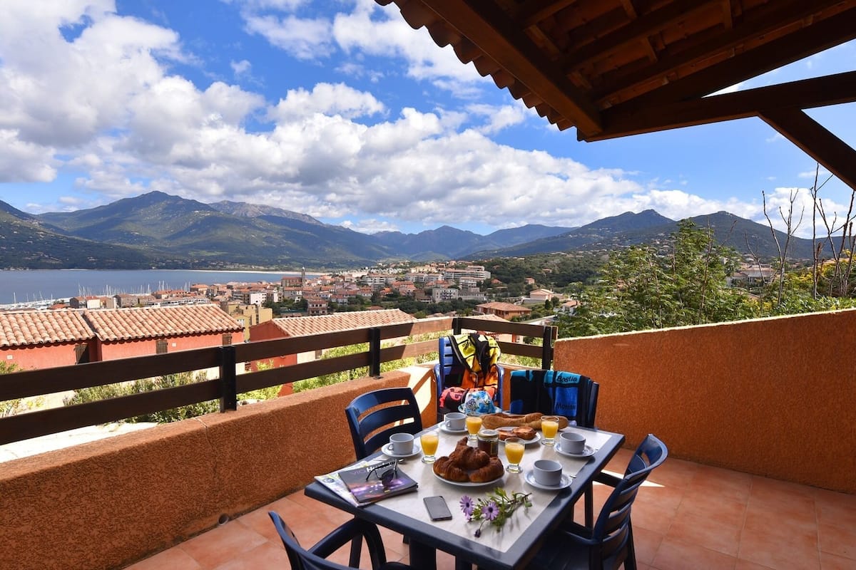 듀플렉스, 앙스위트 (T2 ) | 발코니 전망