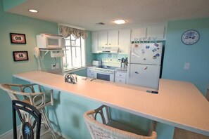 Condo, 2 Bedrooms | Private kitchen | Fridge, microwave, coffee/tea maker - Lake Arrowhead Home (Myrtle Beach)
