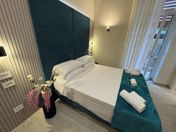 Down duvets, pillow-top beds, in-room safe, individually furnished