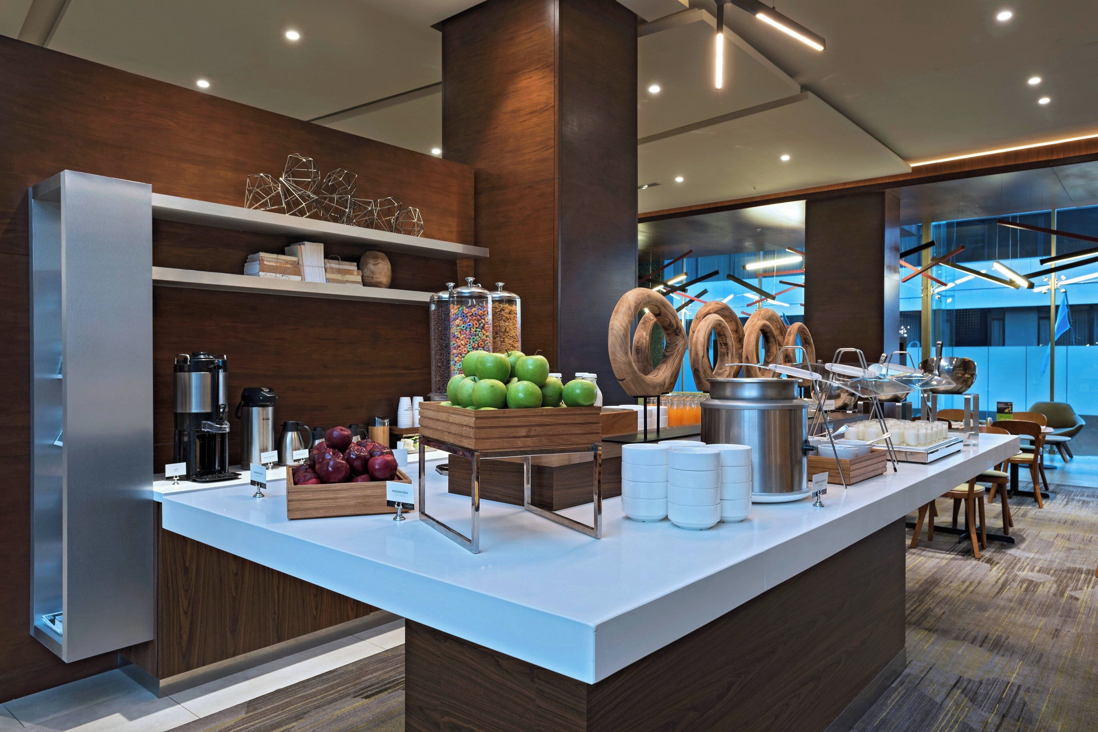 daily buffet breakfast (usd 18 per person)