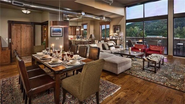 Condo, Multiple Beds, Mountain View (Governors Penthouse (#401) (Condo)) | Living area | Flat-screen TV - Governors Penthouse 401 3 BedroomCondo By Moving Mountains (Steamboat Springs)