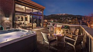 Deluxe Condo, 3 Bedrooms, Mountain View, Mountainside | Terrace/patio - Ambassadors Penthouse 403 3 BedroomCondo By Moving Mountains (Steamboat Springs)