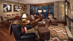 Condo, Multiple Beds, Mountain View (Sage Creek (#105) (Condo)) | Living area | TV, DVD player