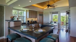 Villa, 3 Bedrooms | Private kitchen | Microwave, coffee/tea maker