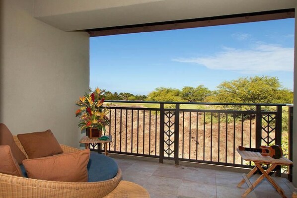 Apartment, 2 Bedrooms | Balcony - Fairways at Mauna Lani 1104 (Kamuela)
