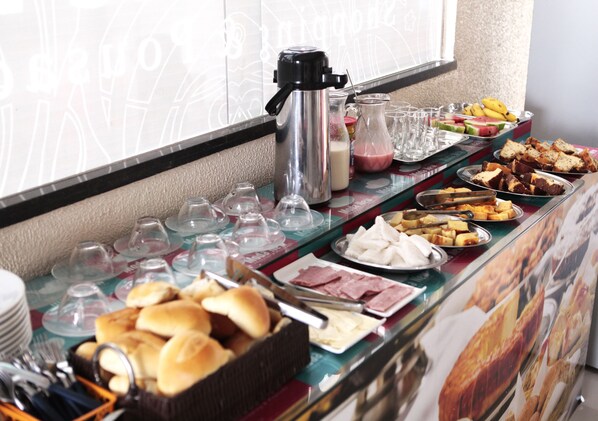 Gratis frukostbuffé varje dag 