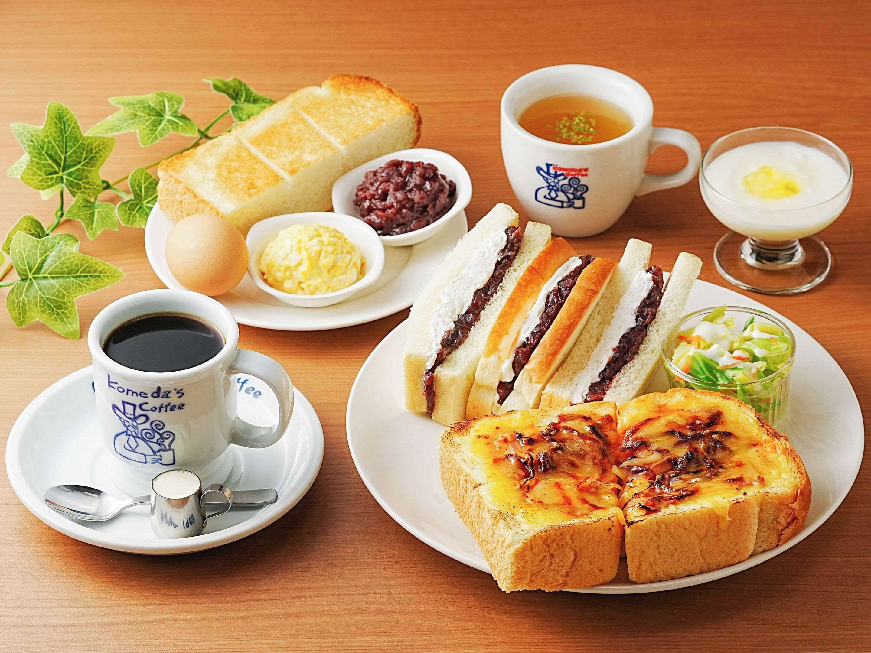 daily continental breakfast (jpy 990 per person)