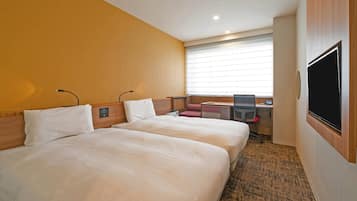 In-room safe, desk, blackout curtains, iron/ironing board (on request)