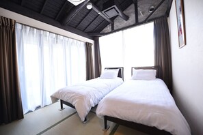 Japanese Style Room - Vacation Rental Style | 2 bedrooms, in-room safe, desk, blackout drapes - Kyobijin (Kyoto)