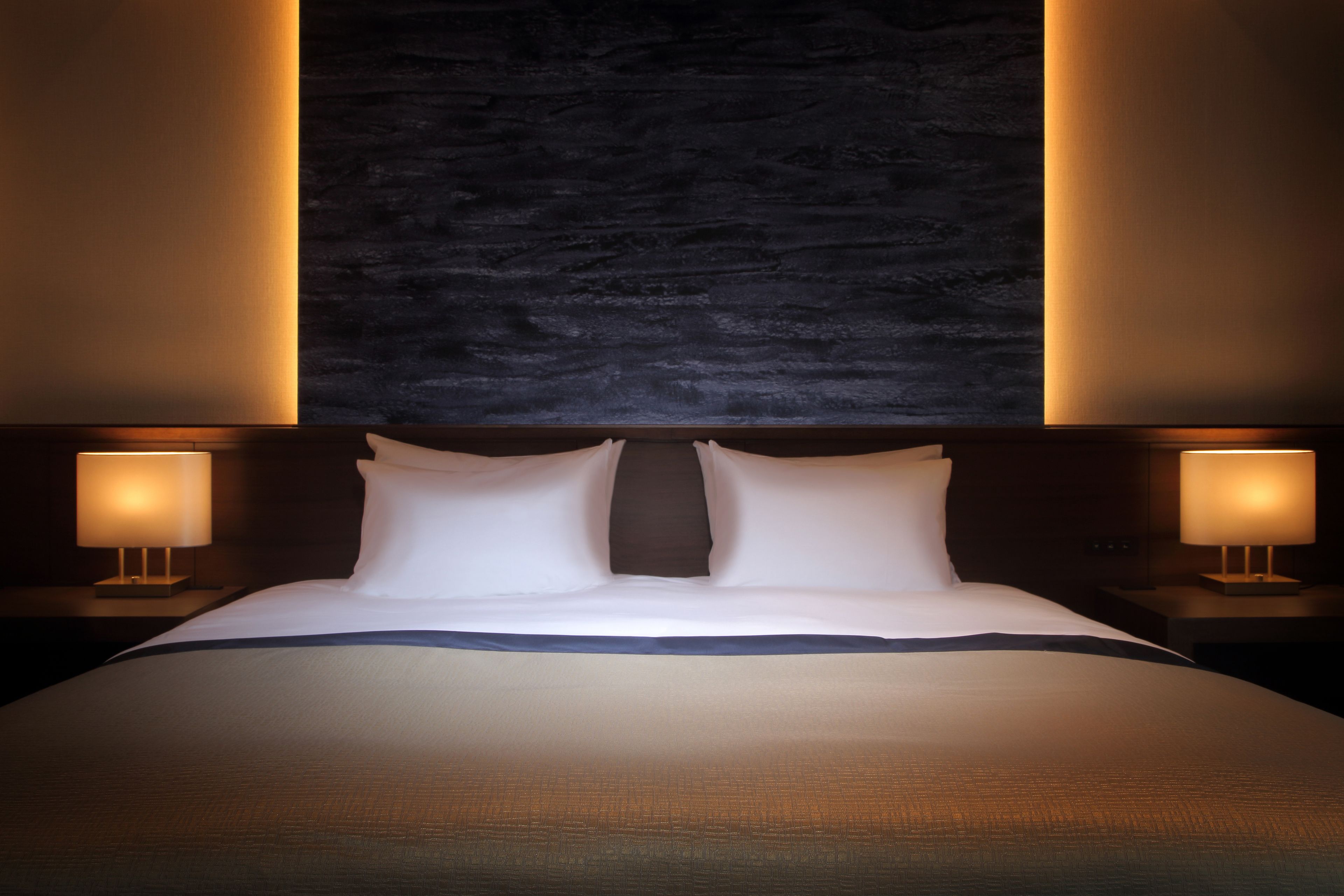 premier double room, 1 king bed, non smoking (east) | premium bedding, in-room safe, blackout curtains, soundproofing