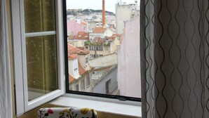 Uitzicht vanuit de kamer