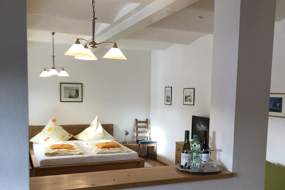 Studio Comfort, Bebas Asap Rokok, pemandangan kebun | 2 kamar tidur, didekorasi berbeda-beda, dan meja kerja