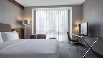 Premium bedding, minibar, in-room safe, desk