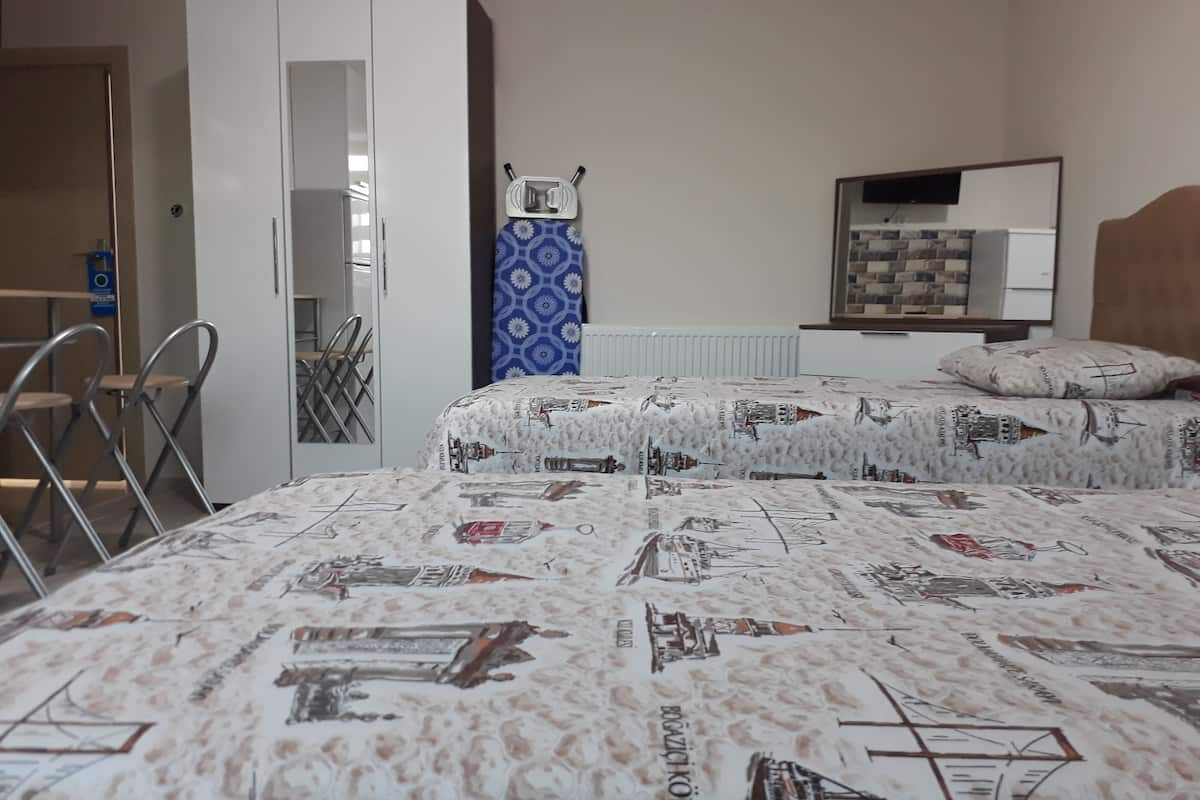 twin room | in-room safe, desk, iron/ironing board, free wifi