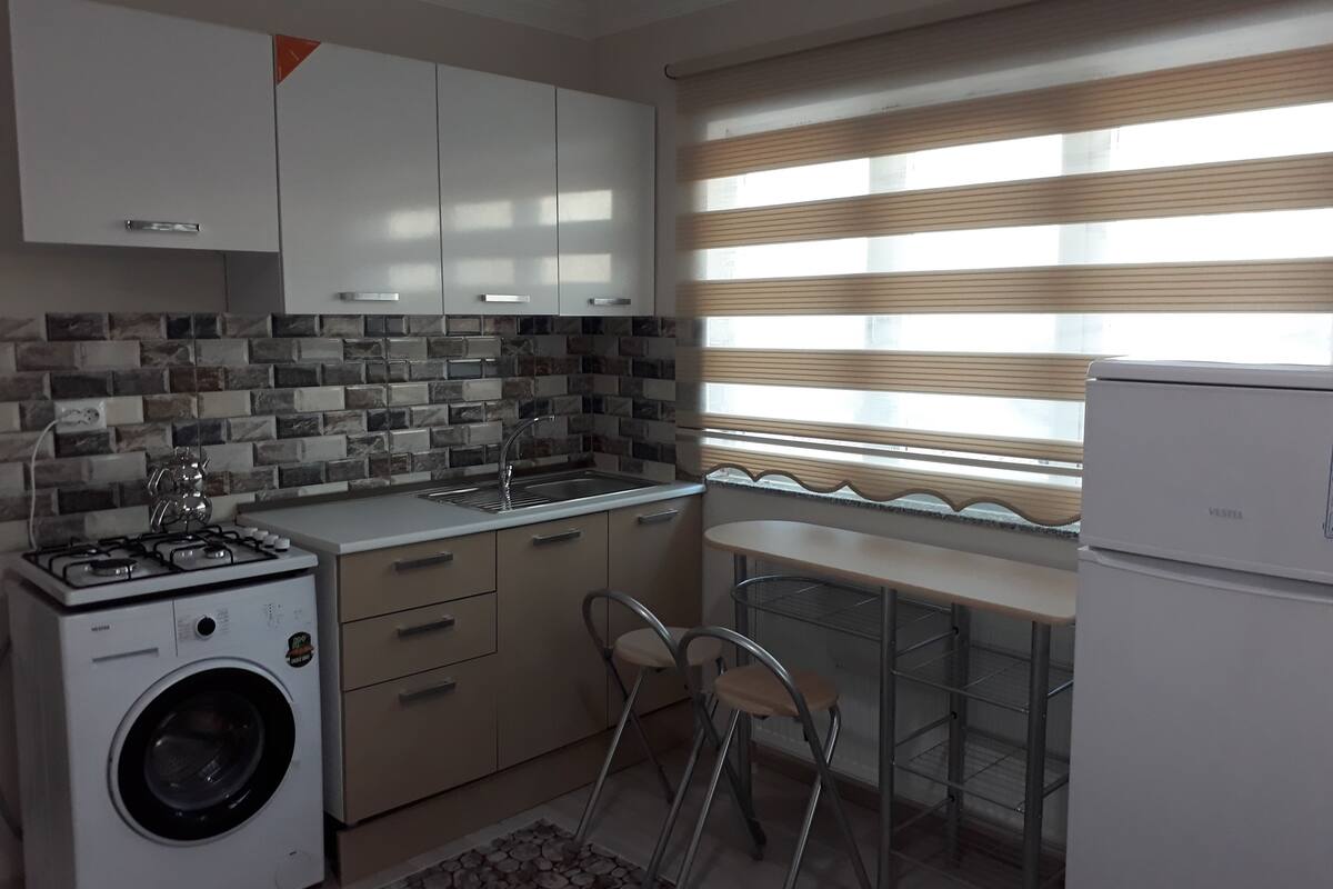 classic double room, 1 double bed | private kitchen | fridge, electric kettle, cookware/dishes/utensils
