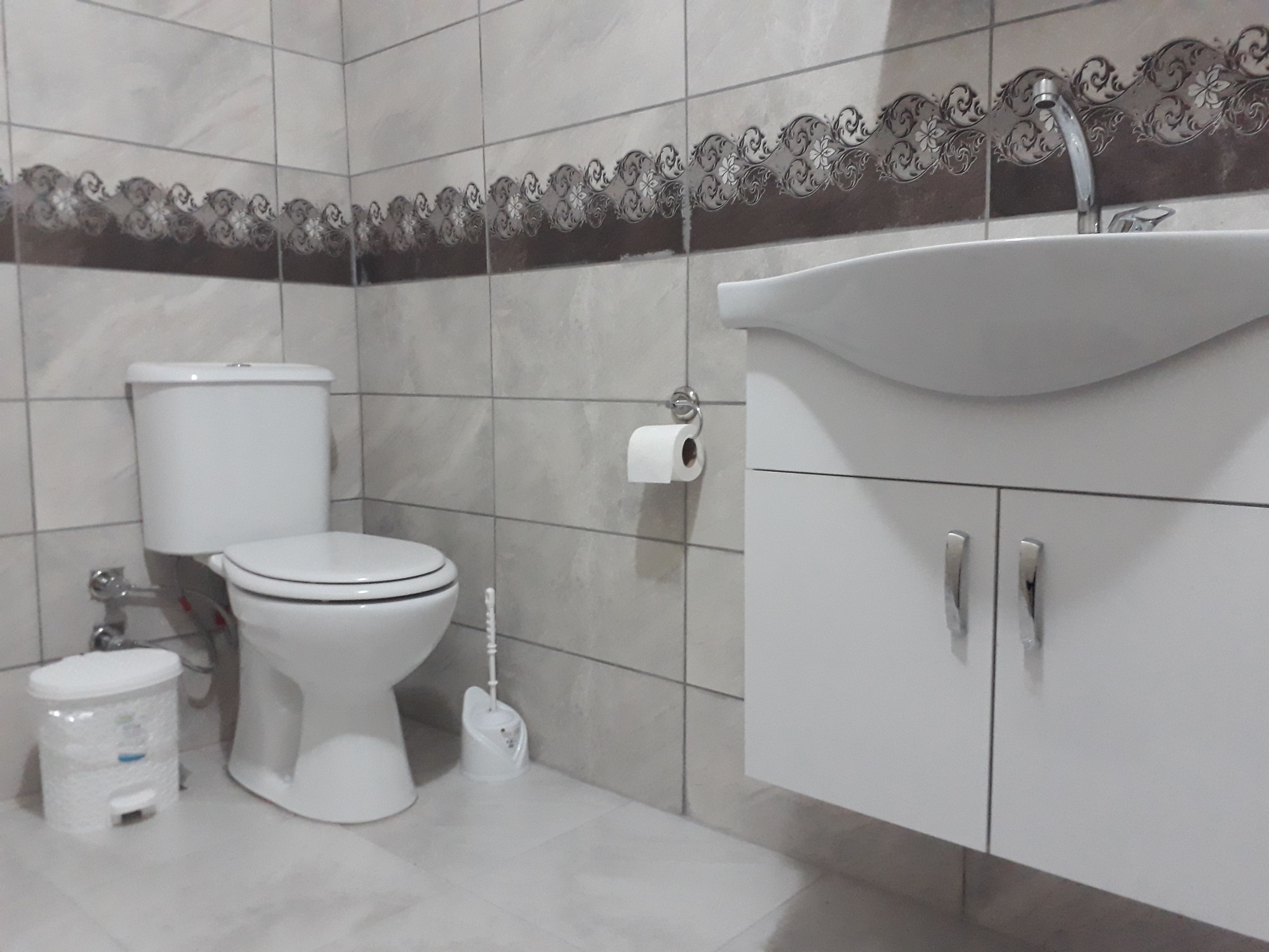 quadruple room | bathroom | shower, hair dryer, slippers, towels