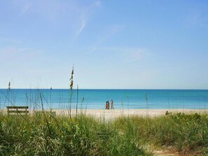 Blick von der Unterkunft