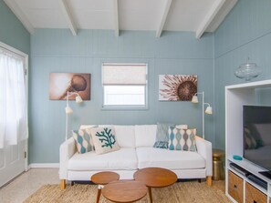 Standard Apartment, 2 Bedrooms | Living area | DVD player - Seas the Day (Anna Maria)