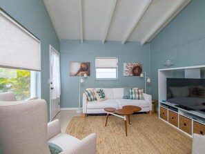 Standard Apartment, 2 Bedrooms | Living area | DVD player - Seas the Day (Anna Maria)