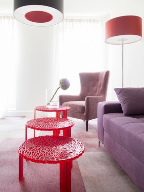 公寓, 1 間臥室 (Number 7) | 客廳 | 平面電視