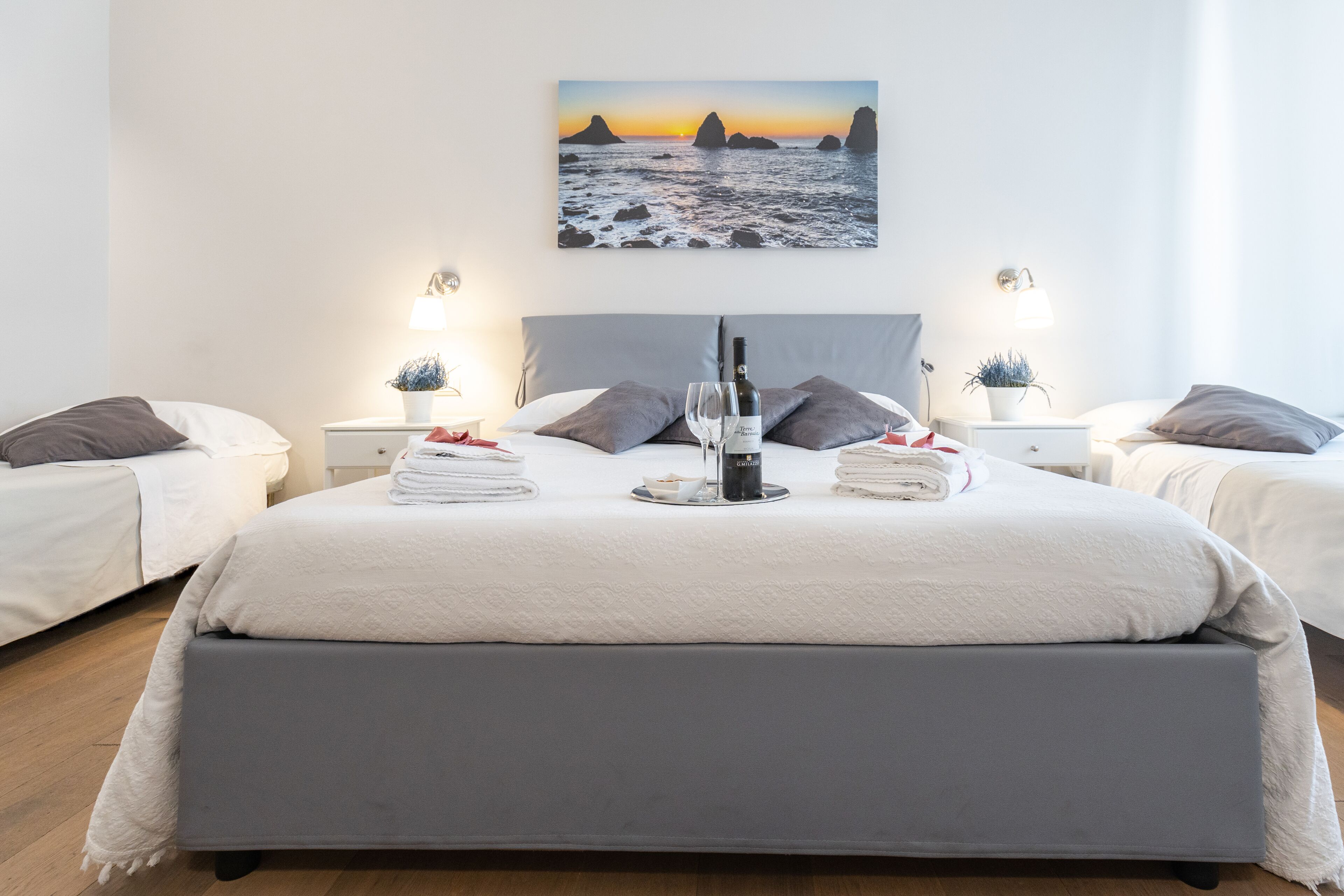 Quadruple Room | Premium bedding, down comforters, Select Comfort beds, in-room safe